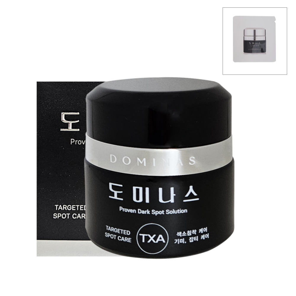 도미나스 도미나 크림 시즌6 트라넥산삼 기미개선크림 태극제약 50g 1개+체험분1매
