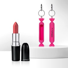 맥 러스터글래스 립스틱 3g (+ 캔디 키링 랜덤 증정)