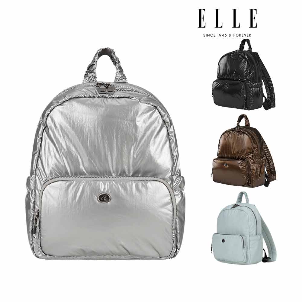 엘르 여성 백팩 미니백팩 나일론 데일리 직장인 경량 가벼운 백 팩