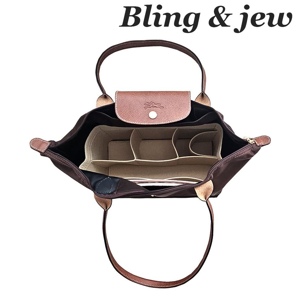 블링앤쥬 롱샴 이너백 르플리아쥬 호환 오리지널 L 라지 숄더백 백인백