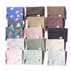 핫팩파우치 미니 사각 납작 휴대용 천파우치 대용량 가방속 코듀로이 손난로 주머니 핸드메이드