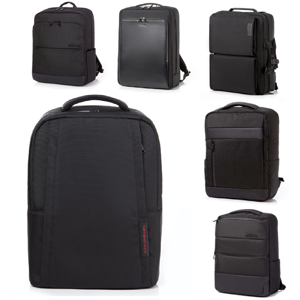 쌤소나이트 슬림 백팩 남자 노트북 서류 가방 직장인 대학생 레드백팩 회사원 배낭가방