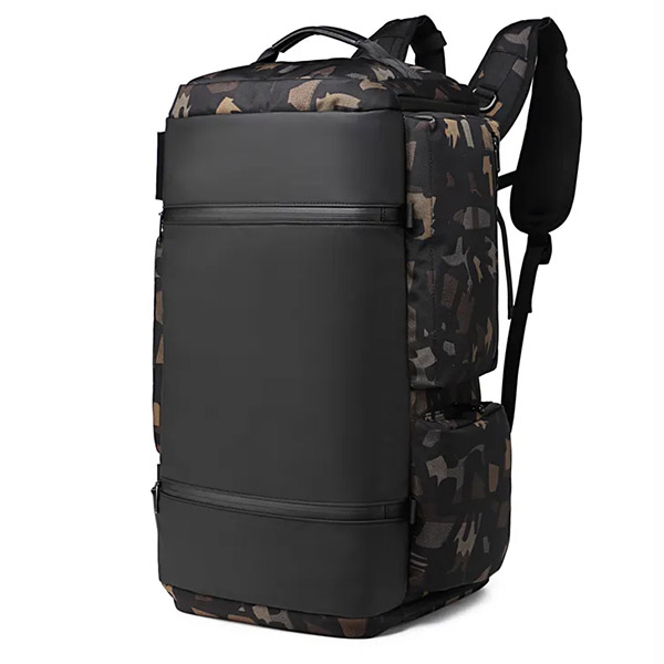 OZUKO 오주코 대용량 대형 캐리어 백팩 더블백 캠핑 블랙 여행 전술 헬스 운동 스포츠 배낭