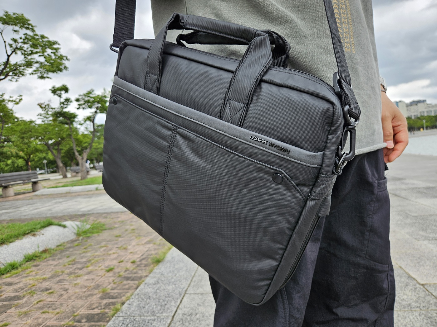 마크라이든 가벼운 남자서류가방 3종 심플한 남자노트북가방 브리프케이스