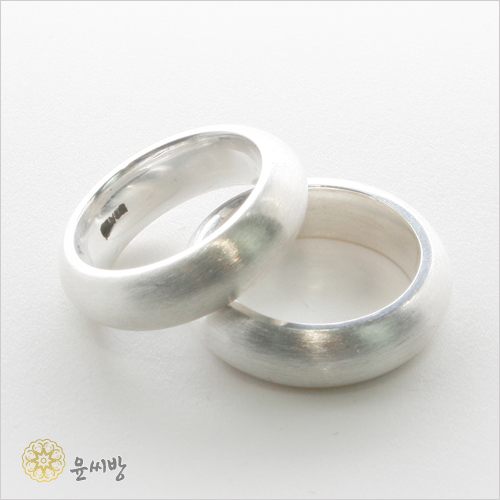 은반지 엥게이지 실버 순은 99 쌍가락지 은가락지 한복반지 전통 장신구 1.8g