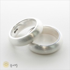 은반지 엥게이지 실버 순은 99 쌍가락지 은가락지 한복반지 전통 장신구 1.8g