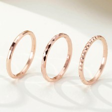 14k 커플링 검지 할로우 컷팅 우정 레이어드 가드링 금 반지