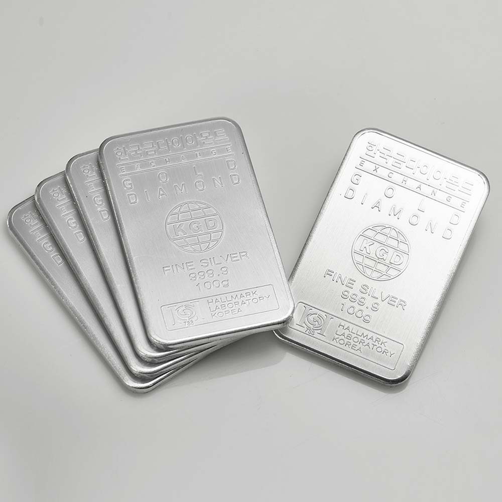 실버바 은 시세 100g 은바 은괴 은테크 투자 순은