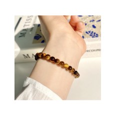 호안석 원석팔찌 고급 천연석 염주 재물운 금전운