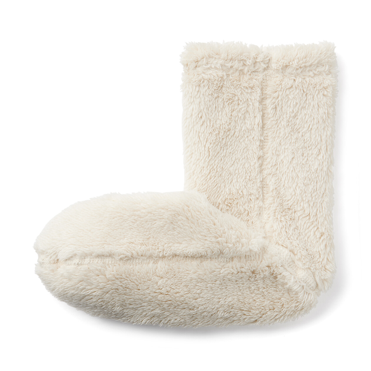 [무인양품] 남녀 굿피트 직각 보아 플리스 룸 삭스