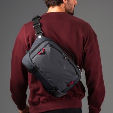 [슈퍼특가]팩세이프 EXP 12 슬링백 도난방지 소매치기방지 유럽여행가방 이중보안버클 RFID스캔차단 2컬러