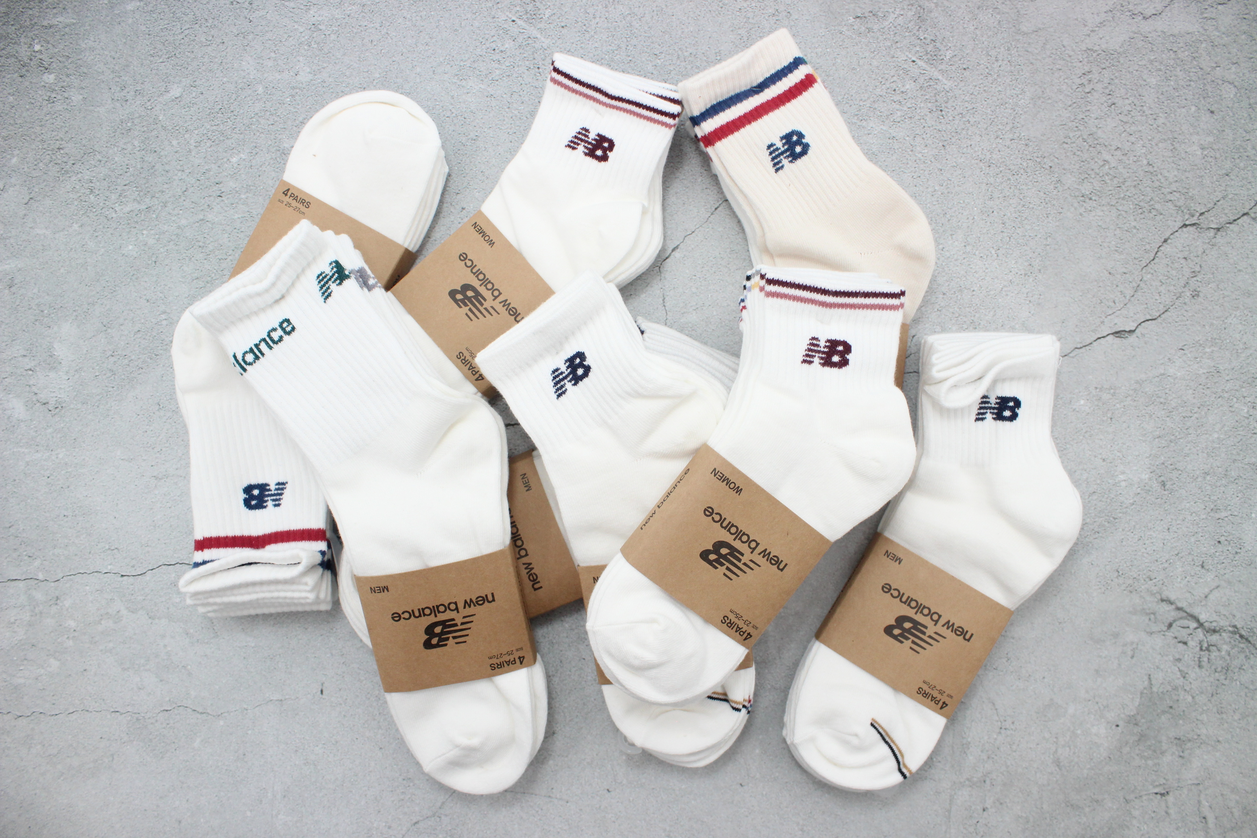 [백화점상품] 뉴발란스 양말 세트 스포츠 러닝 런닝 단목 중목 장목 남자 남성 여자 여성