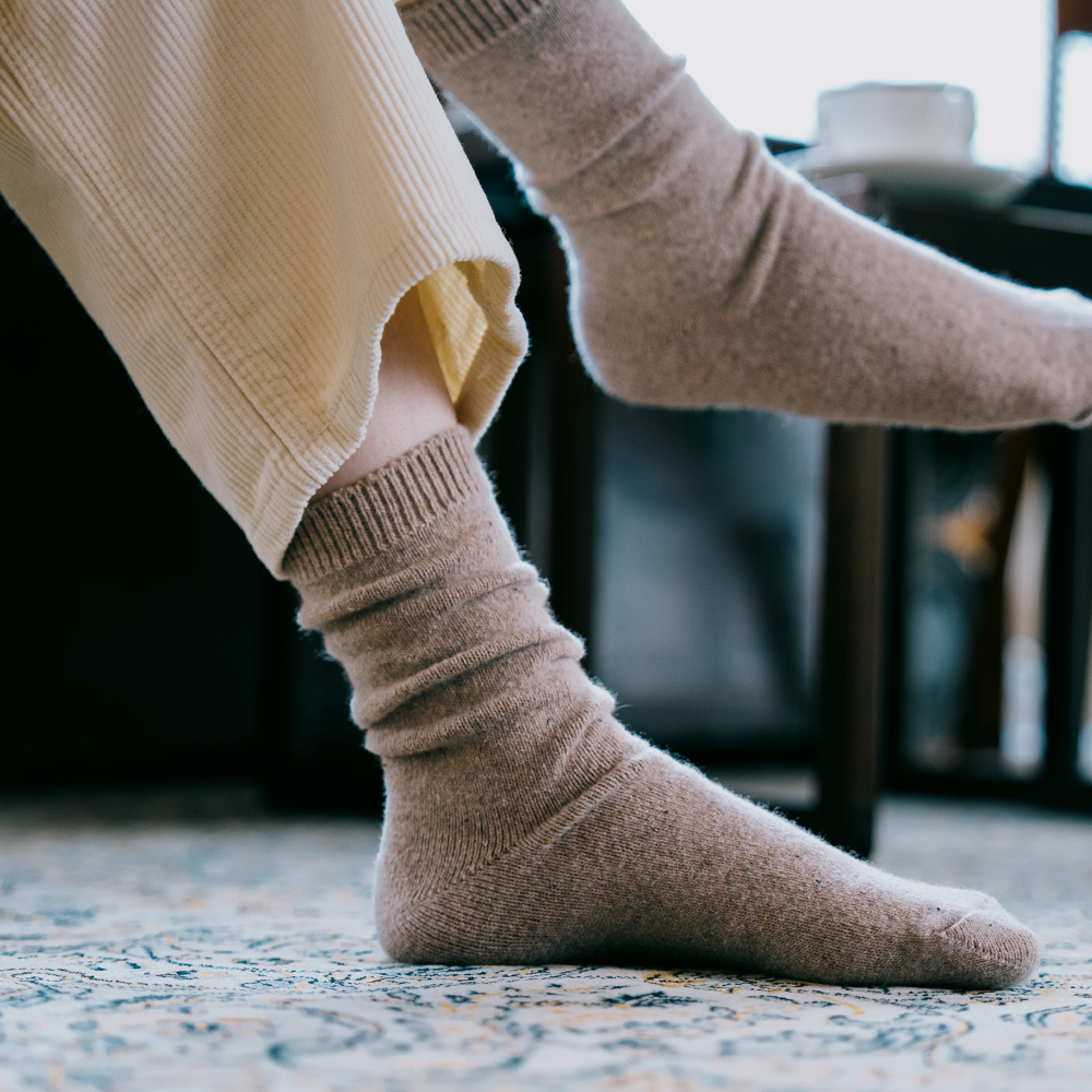 3켤레 프리미엄 메리노 울 양말 따스한 겨울 발열 방한 양말 무압박 롱 긴 두꺼운 N배송