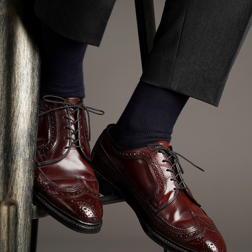 삭피엔스 프리미엄 54g 도톰한 남자 긴목 무지 신사 정장 양말 5켤레 세트