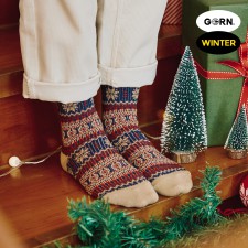 GGRN 크리스마스 양말 산타 수면 니트 윈터삭스 겨울 선물세트 기획전