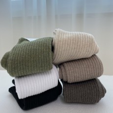 겨울 두꺼운 따뜻한 기모 도톰한 파일 쿠션 장목 긴목 골지 운동 레깅스 목긴 양말