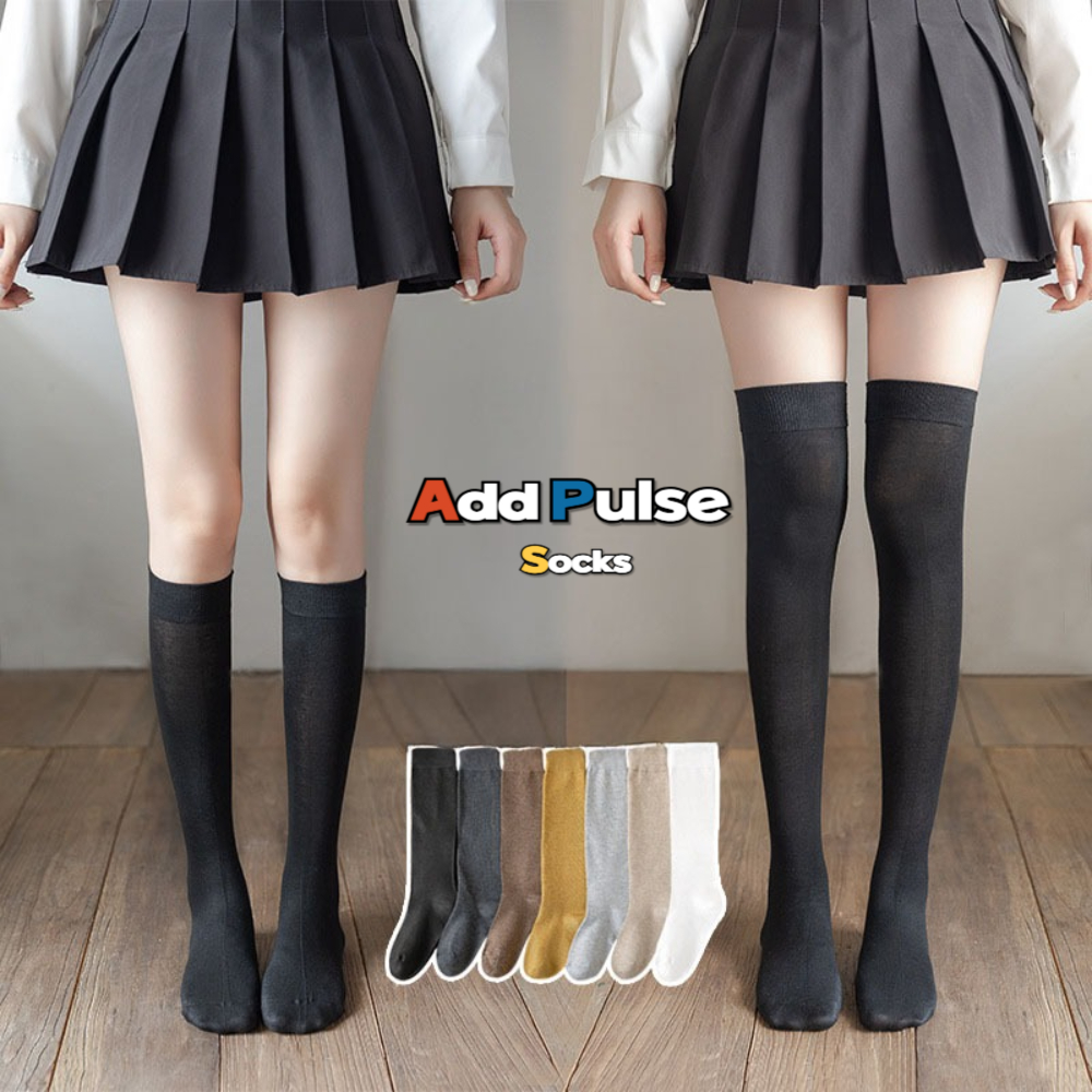 기모오버니삭스 반스타킹 무릎양말 레인부츠 종아리 니하이삭스 롱