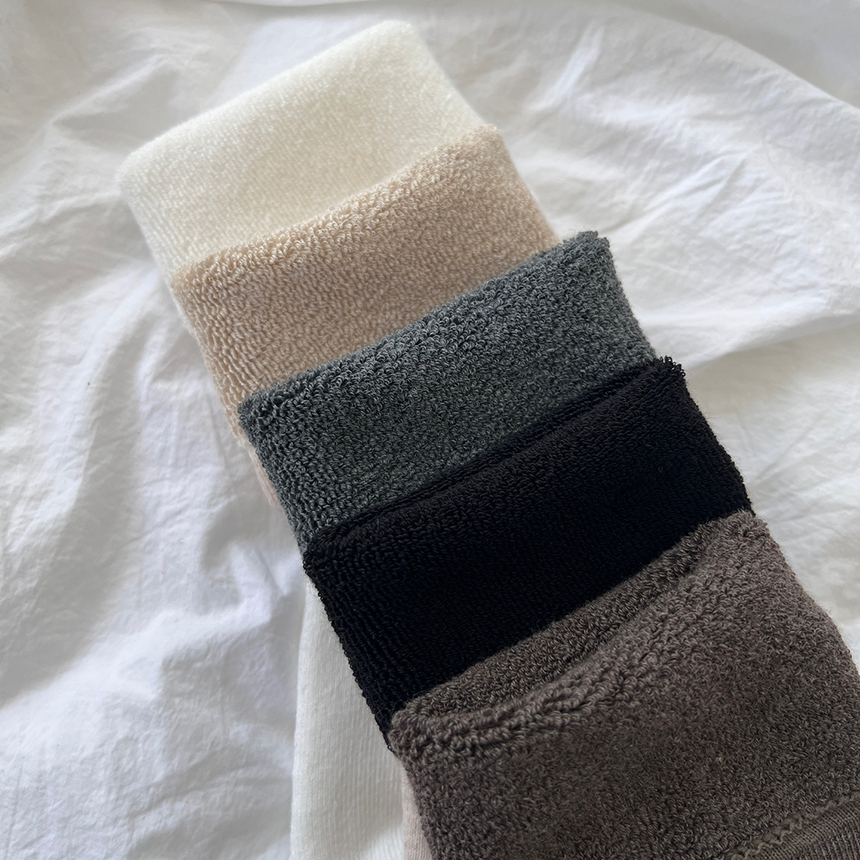 국산 두꺼운 무압박 기모양말 따뜻한 통파일 임산부 조리원 방한 쿠션 산모 수면 겨울양말