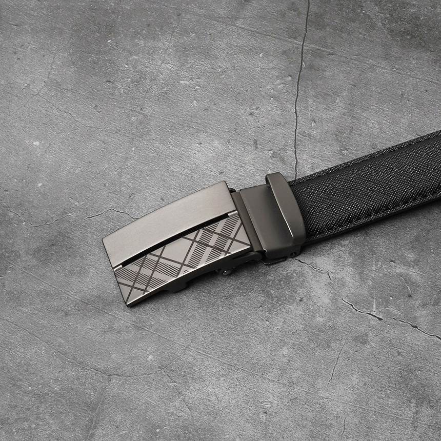 남자 가죽 벨트 허리띠 정장 자동 버클 혁대