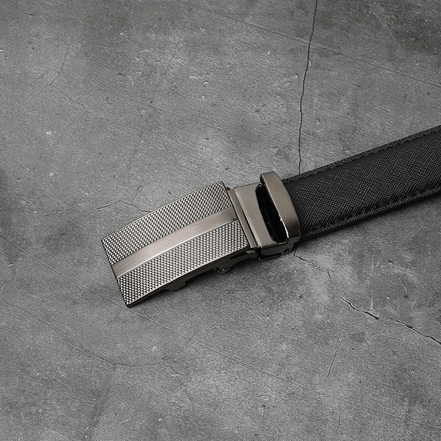 남자 가죽 벨트 허리띠 정장 자동 버클 혁대