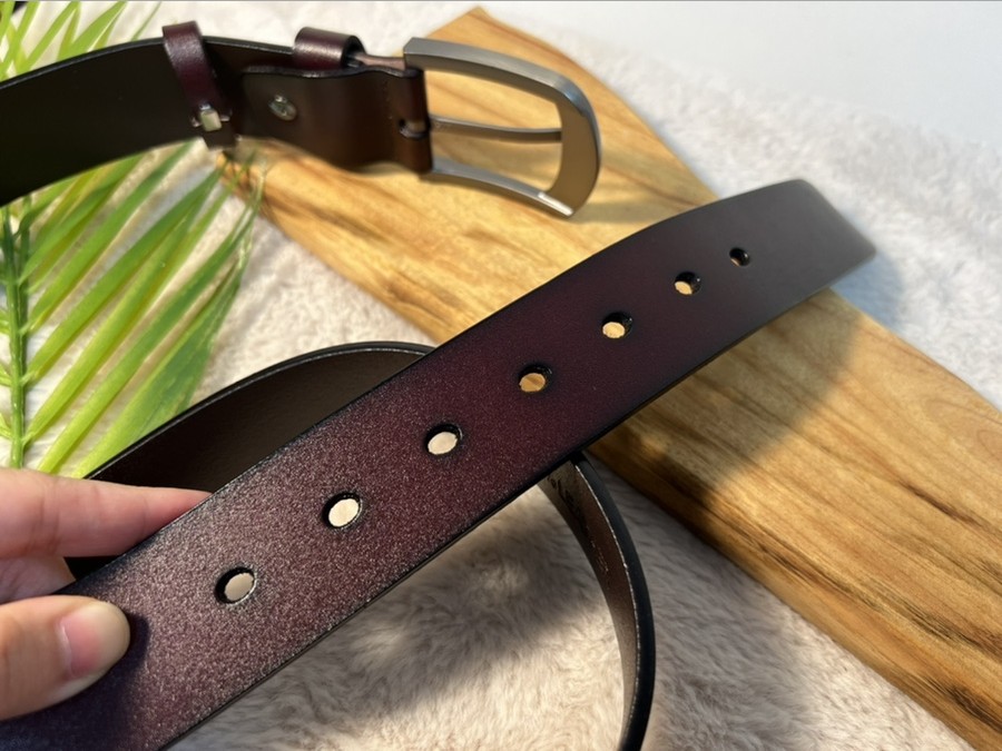 공방 소가죽 벨트 (펀칭봉+나사+설명서) 가죽 허리띠 밸트 혁대 통가죽 벨트