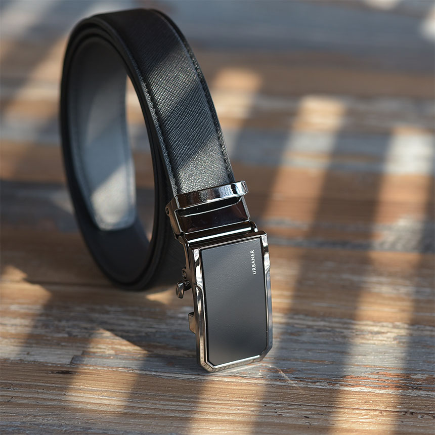 남자벨트 수동 자동 버클 정장 벨트 30mm 가죽 허리띠