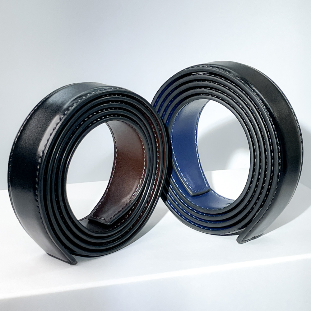 메이나인틴 남성 명품 교체용 양면 벨트끈 정장 허리띠 2.9cm