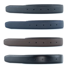 닥스 남자 소가죽 정장 자동 벨트 호환 가죽 교체 허리띠 띠 끈 스트랩 레더팜