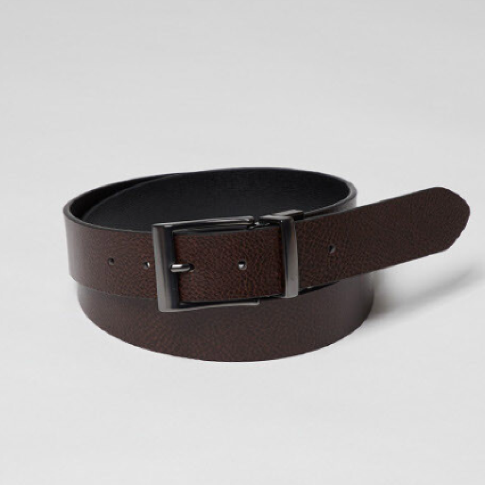 지오다노 소가죽 100% 남성벨트 양면 레더 혁대 리버서블 134600