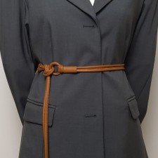 원피스 코트 여성 슬림 여자허리띠 가죽 끈 벨트