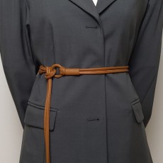 원피스 코트 여성 슬림 여자허리띠 가죽 끈 벨트