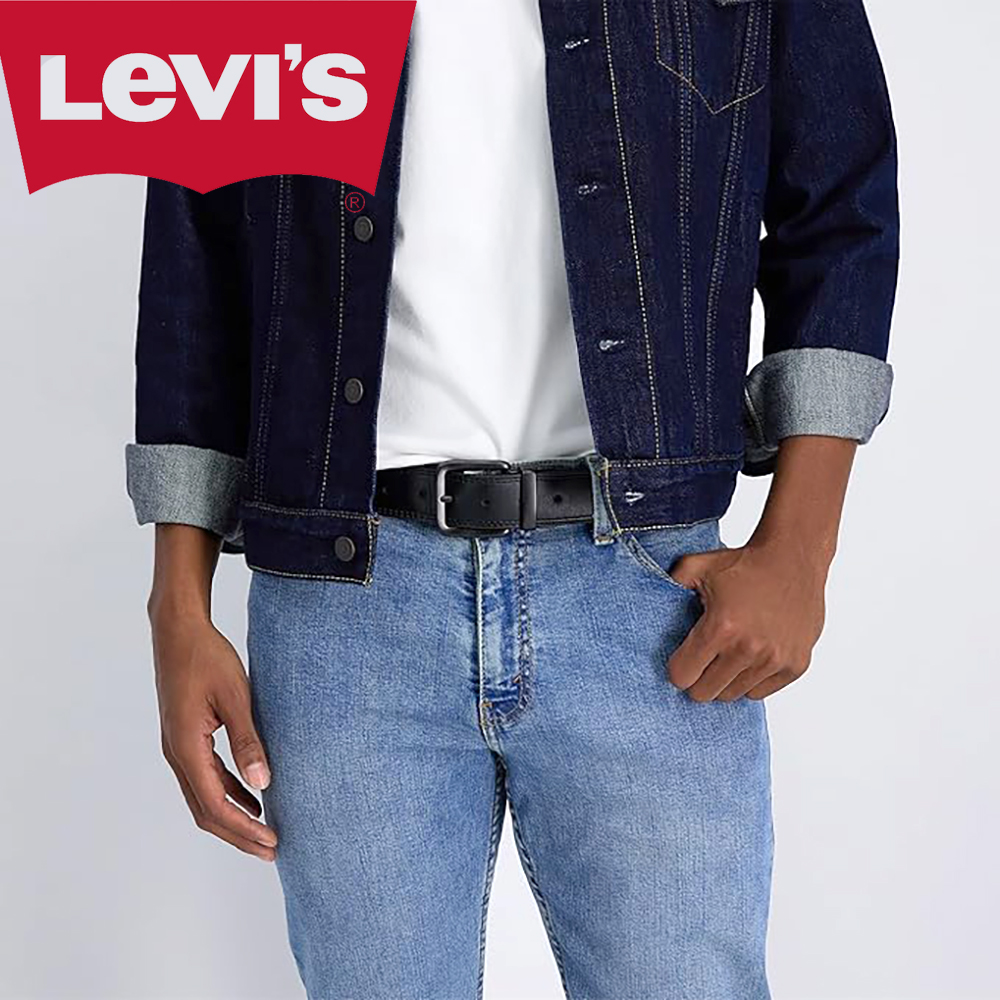 리바이스 벨트 남자 양면 가죽벨트 캐쥬얼 혁대 남성 정장 빈티지 캐쥬얼 청바지 버클 허리띠