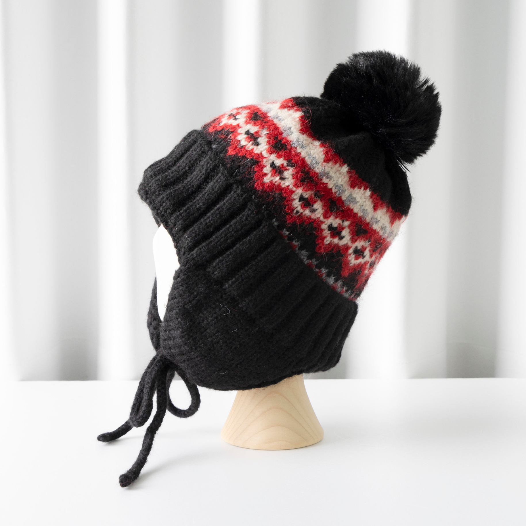 귀달이모자 니트모자 이어머프 방한 군밤 귀마개 귀덮개 털 스키 겨울 모자