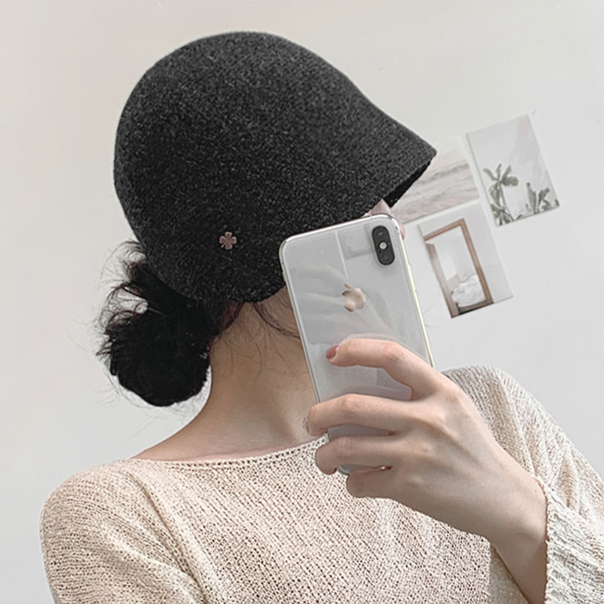 국산 여성 봄 가을 겨울 울 벙거지 모자 니트모자 보넷 여자버킷햇