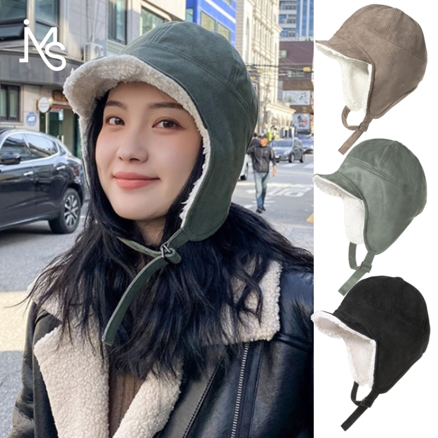 방한모자 군밤 귀달이 겨울 털 이어머프 트루퍼햇 빅사이즈 패딩 방한모 귀도리 스키장 모자