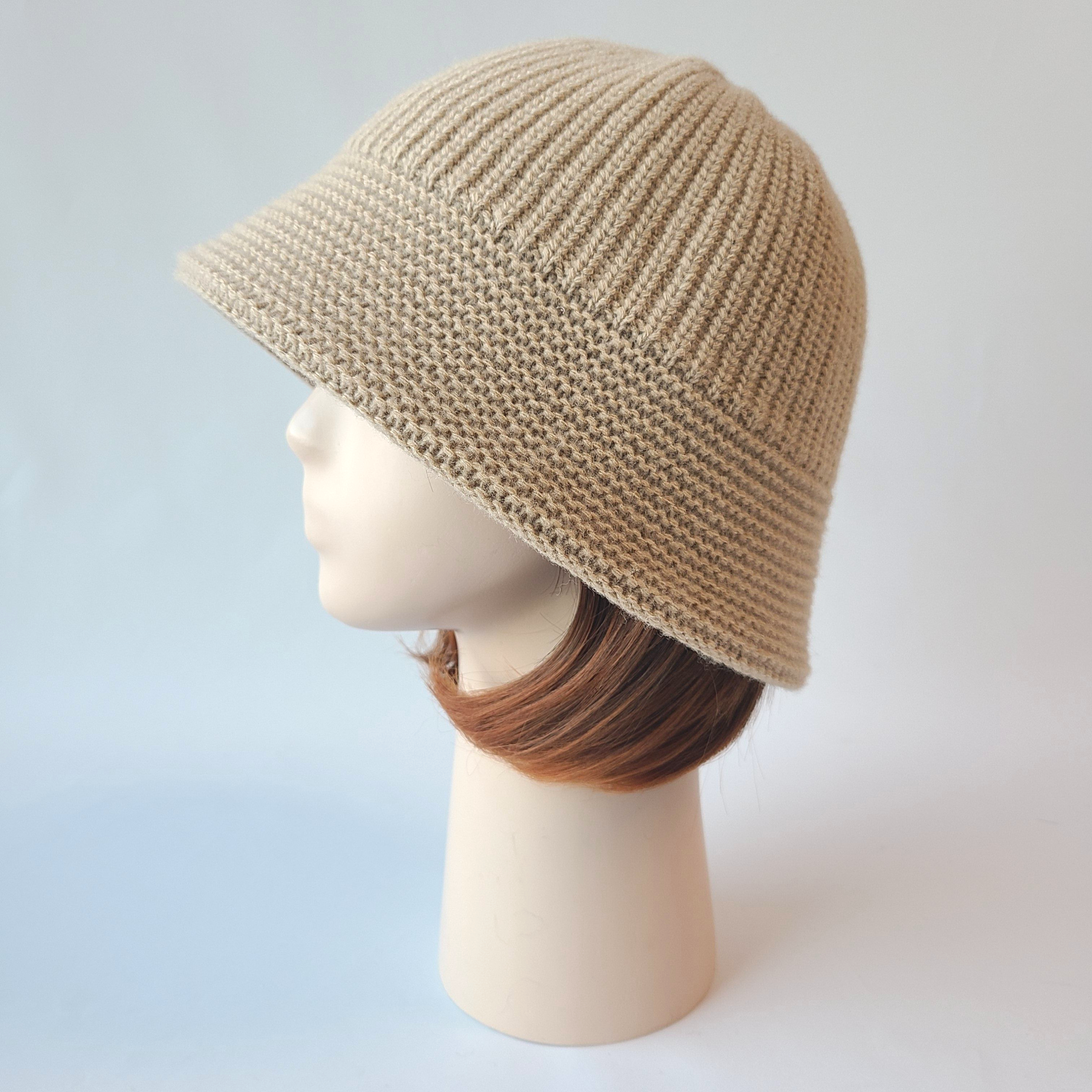 여성 벙거지모자 명품 니트 뜨개 겨울 모자 예쁜 고급 울 모 여자 버킷햇 챙 미시SW65