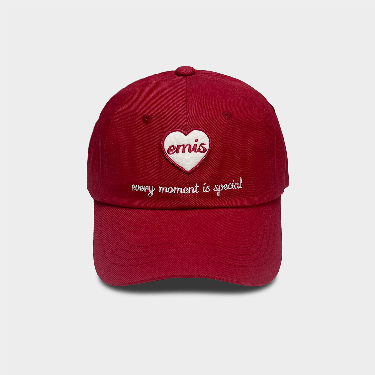 EMIS 이미스 25FW 뉴로고 와펜 볼캡 모자(그린/네이비/브라운/블루/베이지/블랙)