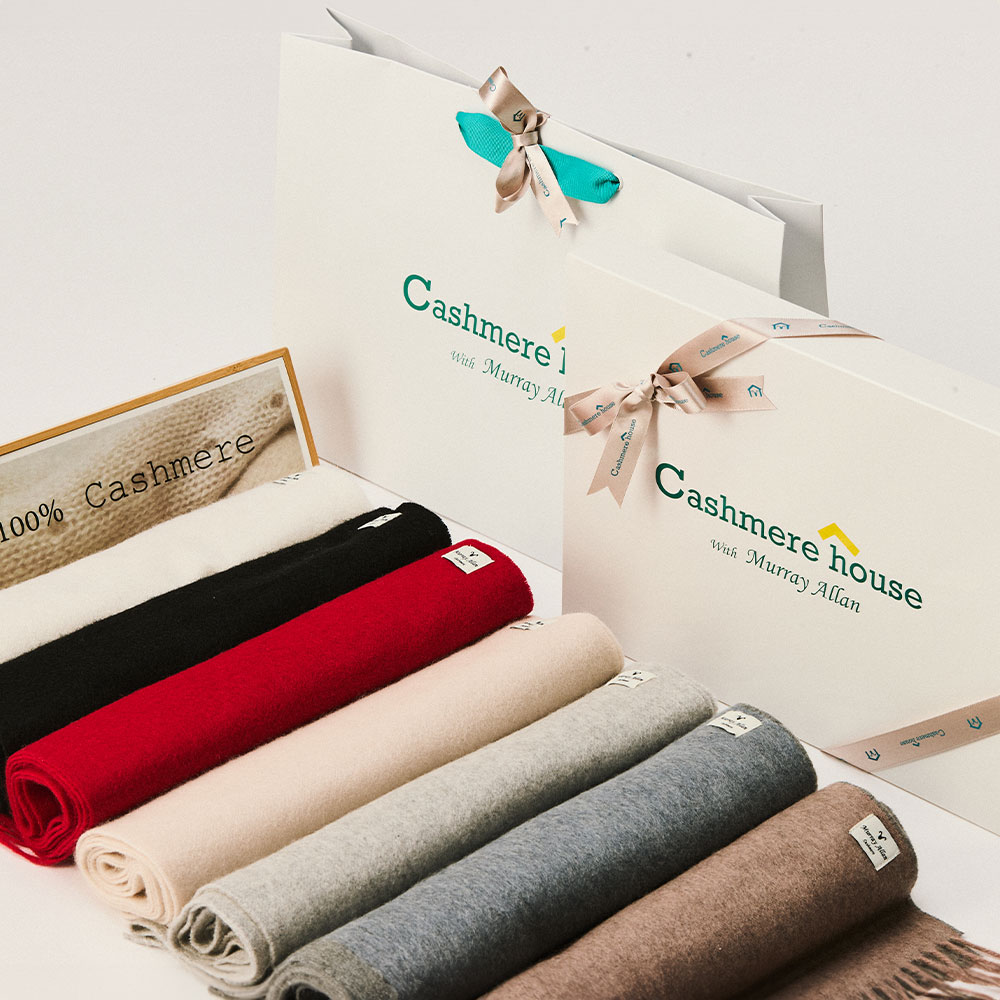 [백화점] 100% 캐시미어 머플러 명품 머플러 브랜드 여성 남성머플러 캐시미어 숄 머플러