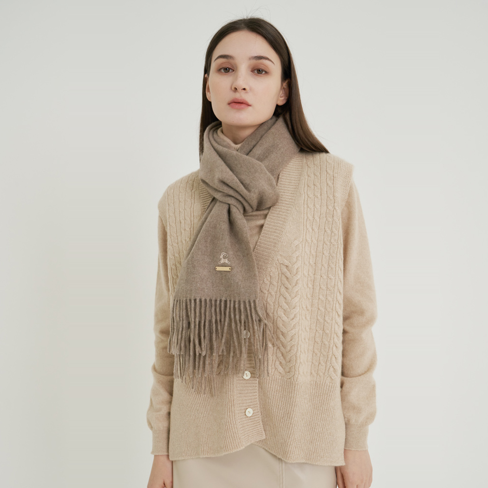 GOBI 고비 캐시미어 오가닉 산양자수 머플러 몽골캐시미어 남자 여자 목도리