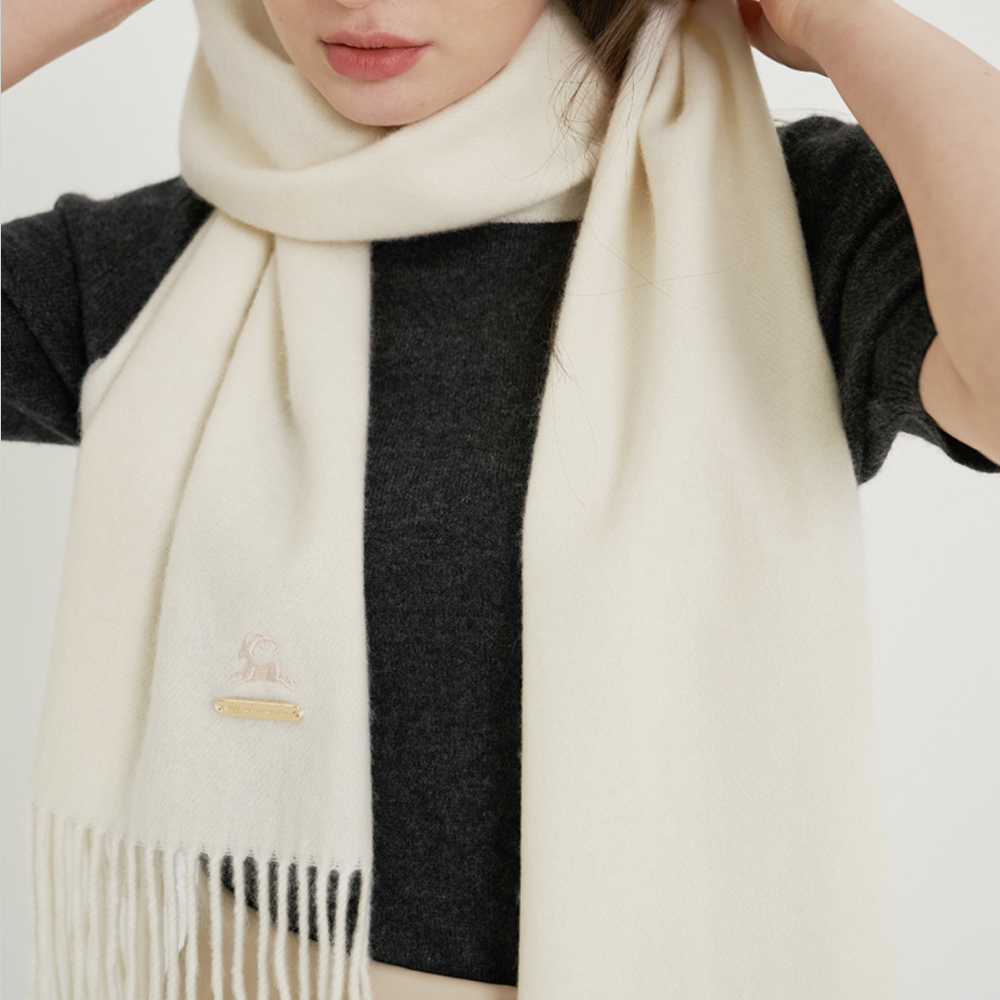 GOBI 고비 캐시미어 오가닉 산양자수 머플러 몽골캐시미어 남자 여자 목도리