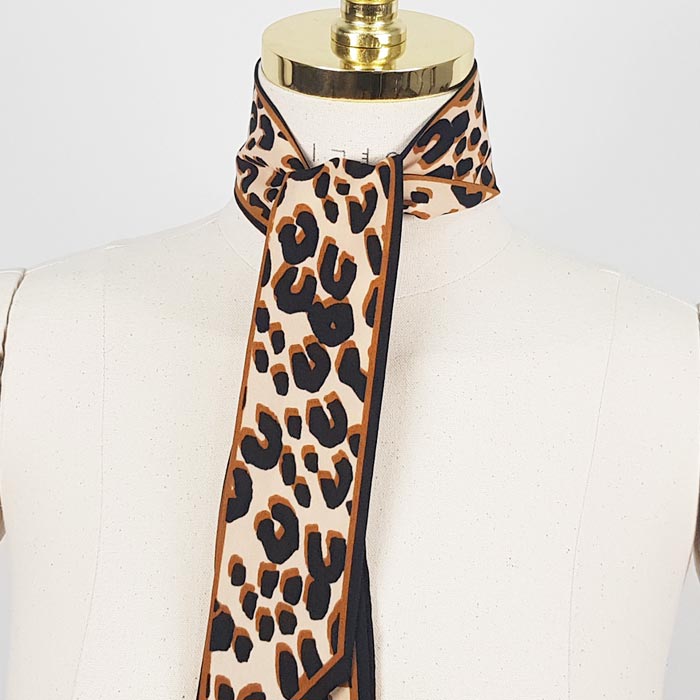 명품 쁘띠 스카프 200종 가방 방도 타이 리본 슬림 손잡이 스카프링 미니