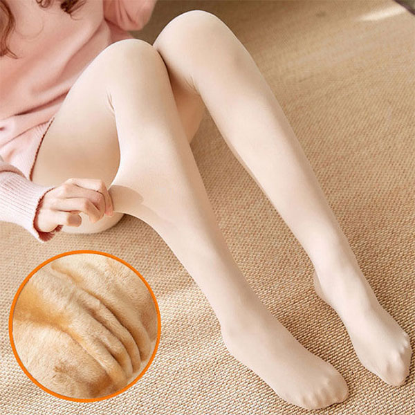 살색 기모스타킹 융털 밍크 고리 무발 융 학생 착시 겨울 빅사이즈