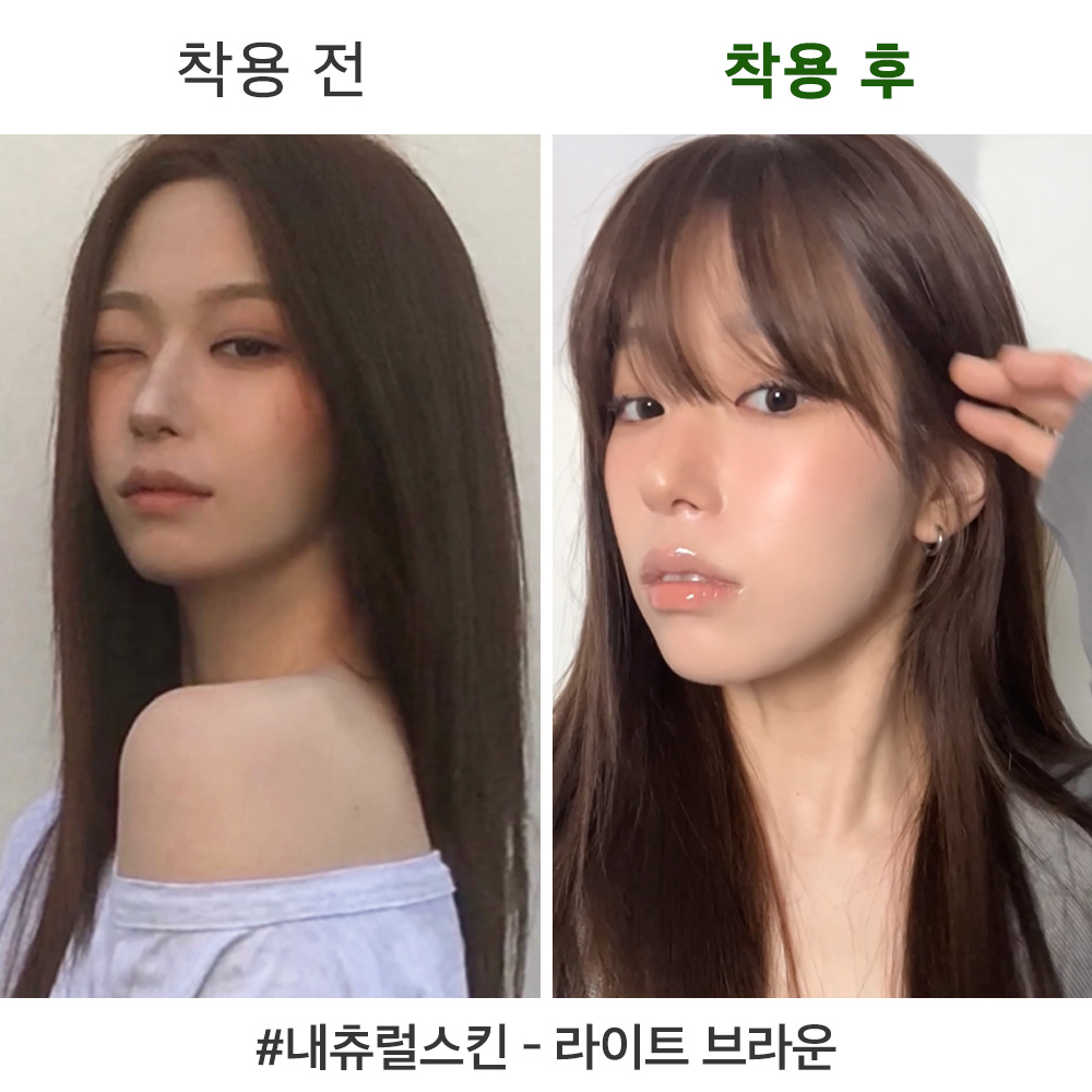 가발 100%인모 앞머리 부분 정수리가발 탑커버 시스루 사이드뱅