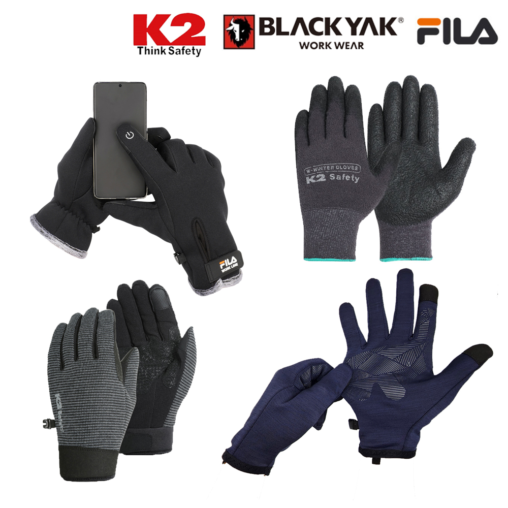 NEW K2 폴라텍 겨울 장갑 털장갑 스마트폰터치 남성 여성 공용