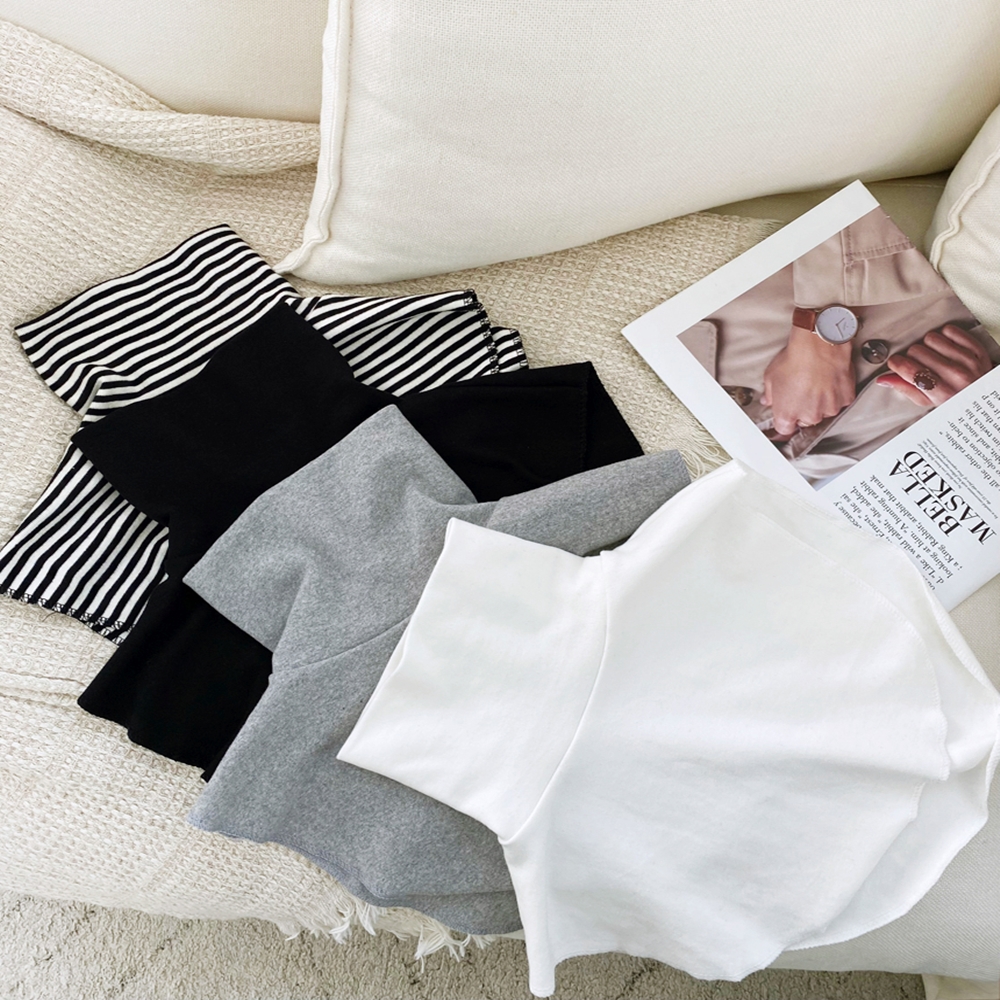 페이크목폴라 니트넥워머 목플러 가짜공갈티