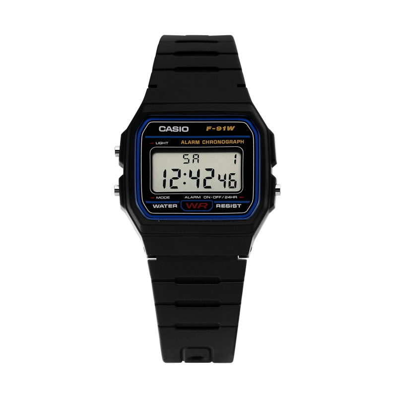 카시오 군대시계 군인 디지털 손목시계 빈티지 컬렉션 F91W A-158WA