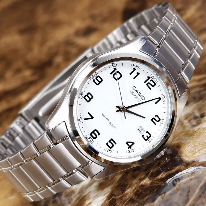카시오 메탈 남성 손목 아날로그 패션시계 MTP-1183 MTP-1370D-1A1