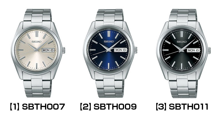 [재고있음, 관세포함] 세이코 SBTH007 쿼츠 남자 손목 아날로그 메탈 시계 sbth009 011 샴페인 골드