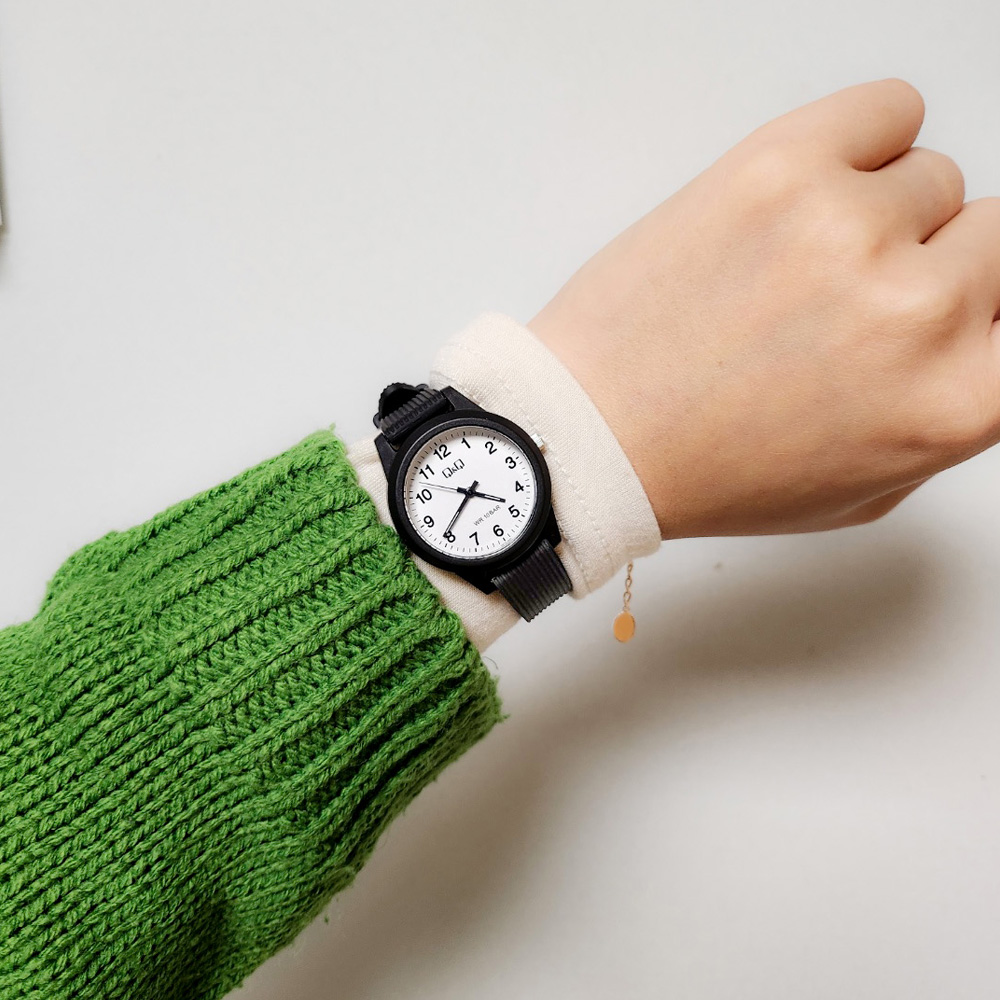 카시오 큐앤큐 수능시계 방수 학생 모의고사 저소음 무소음 시험 손목시계