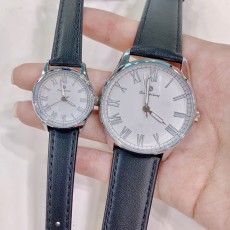 OST 대통령 착용 시계 달빛정원 블랙 레더 남성 여성 가죽시계